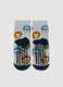 Children's non-slip socks in multicolour cotton blend_2