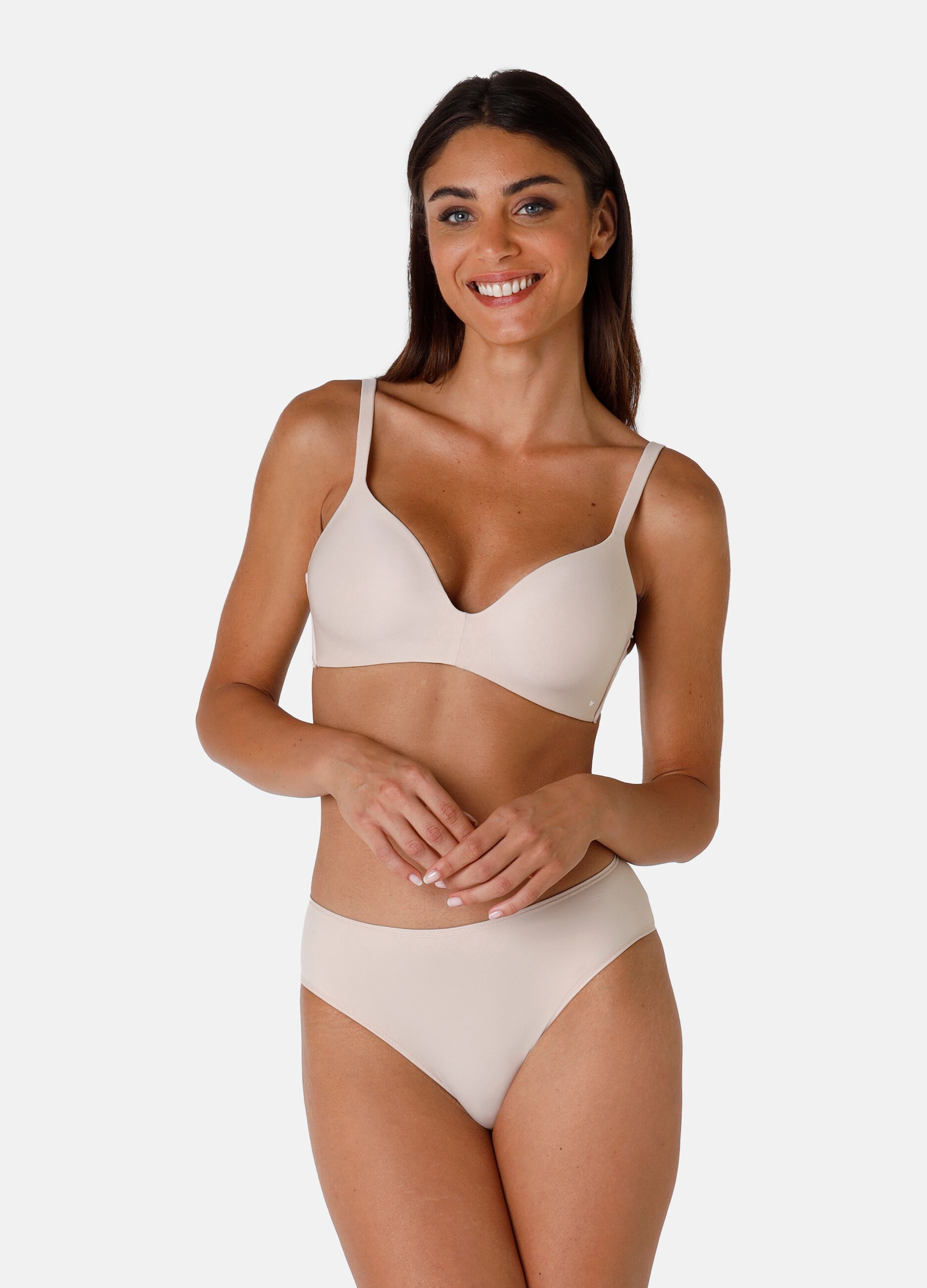 Invisible Lift triangle bra with underwiring
