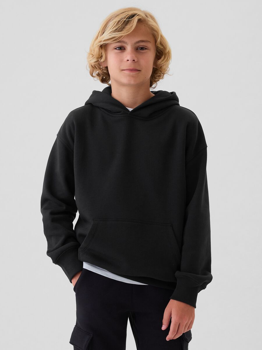 Solid colour hoodie_3