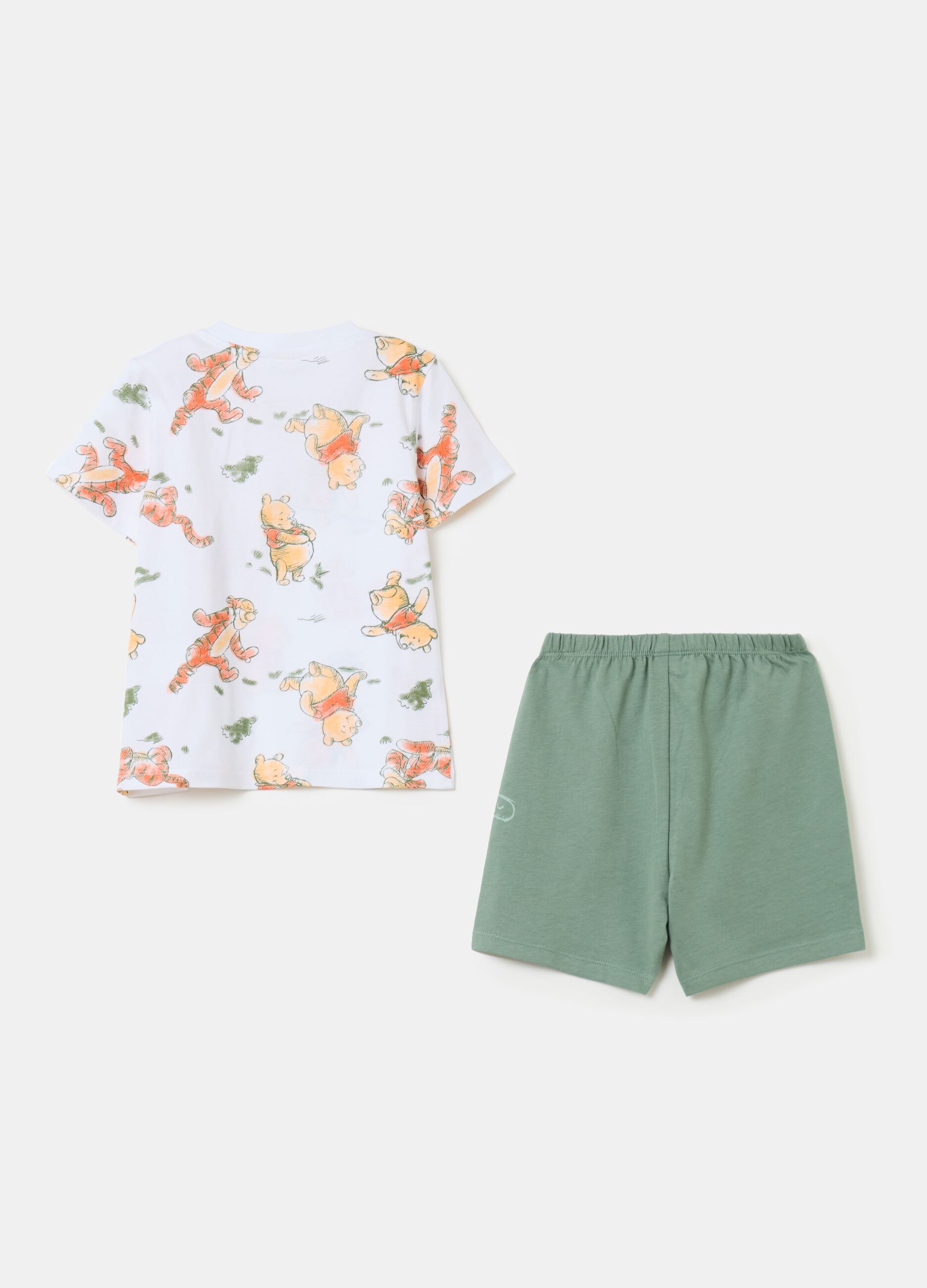 Organic cotton pyjamas with Winnie The Pooh print