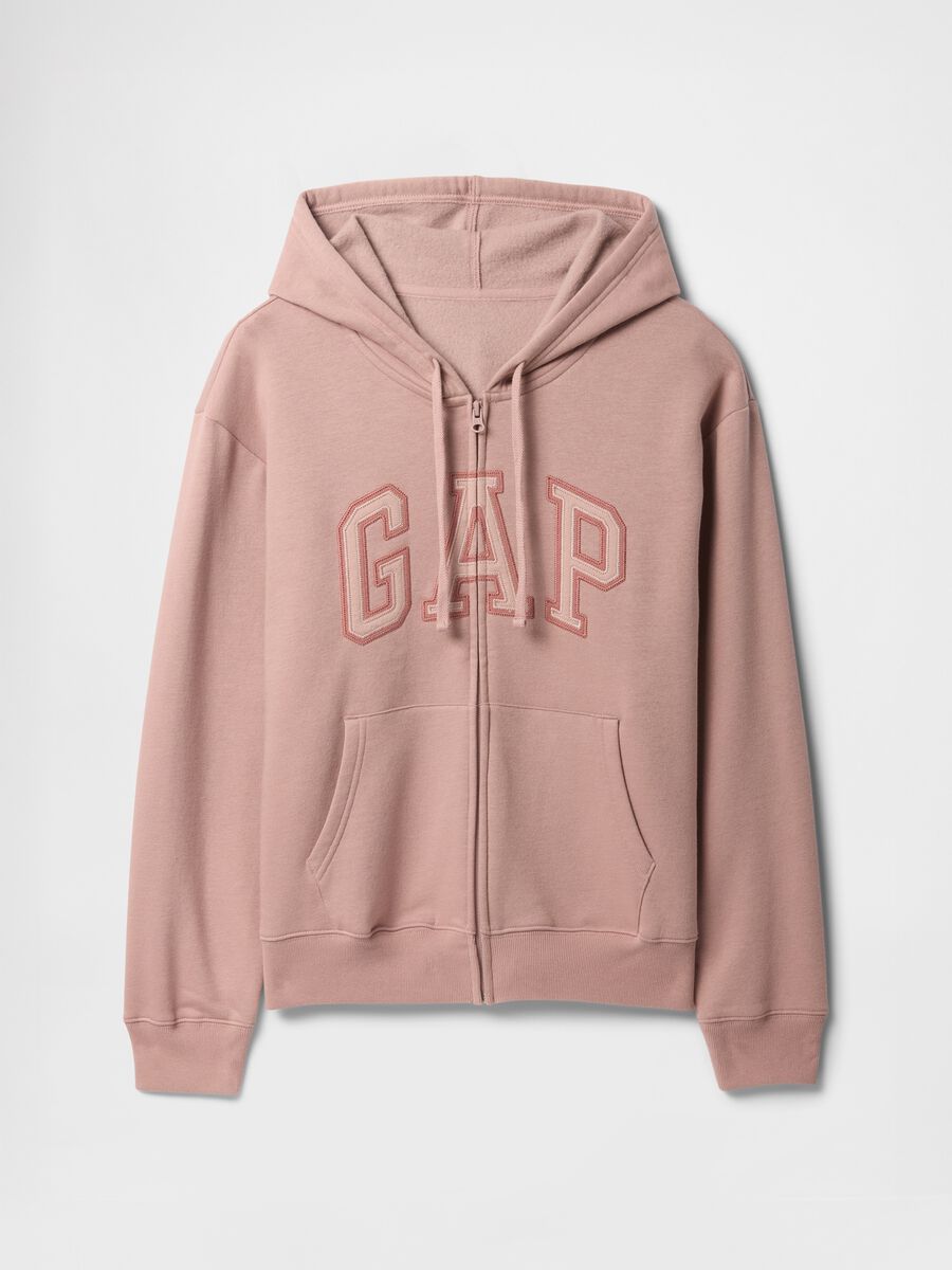 Hoodie with full zip_0