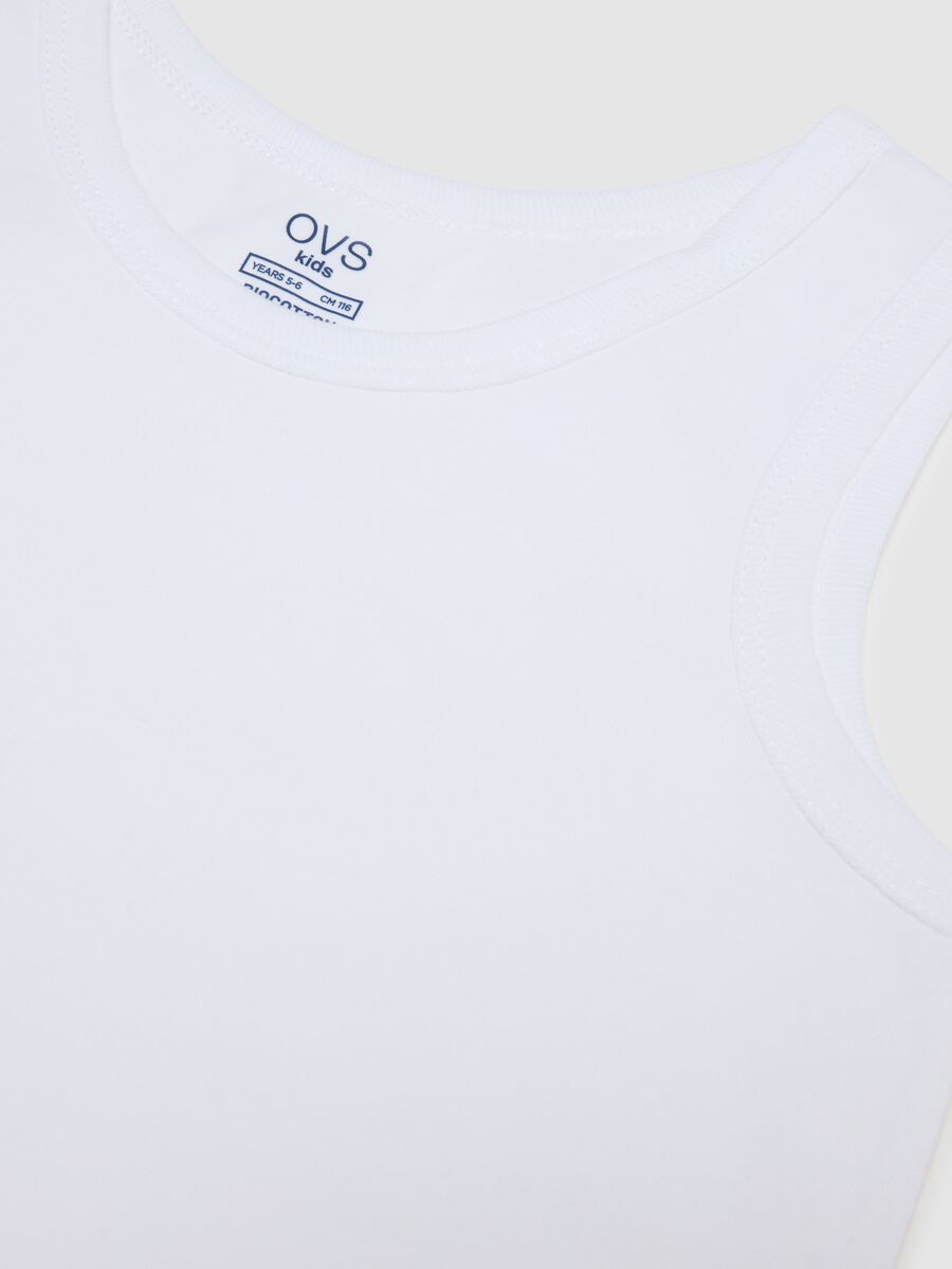White cotton vests for boys_3