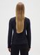 Black pure cotton T-shirt regular fit_2