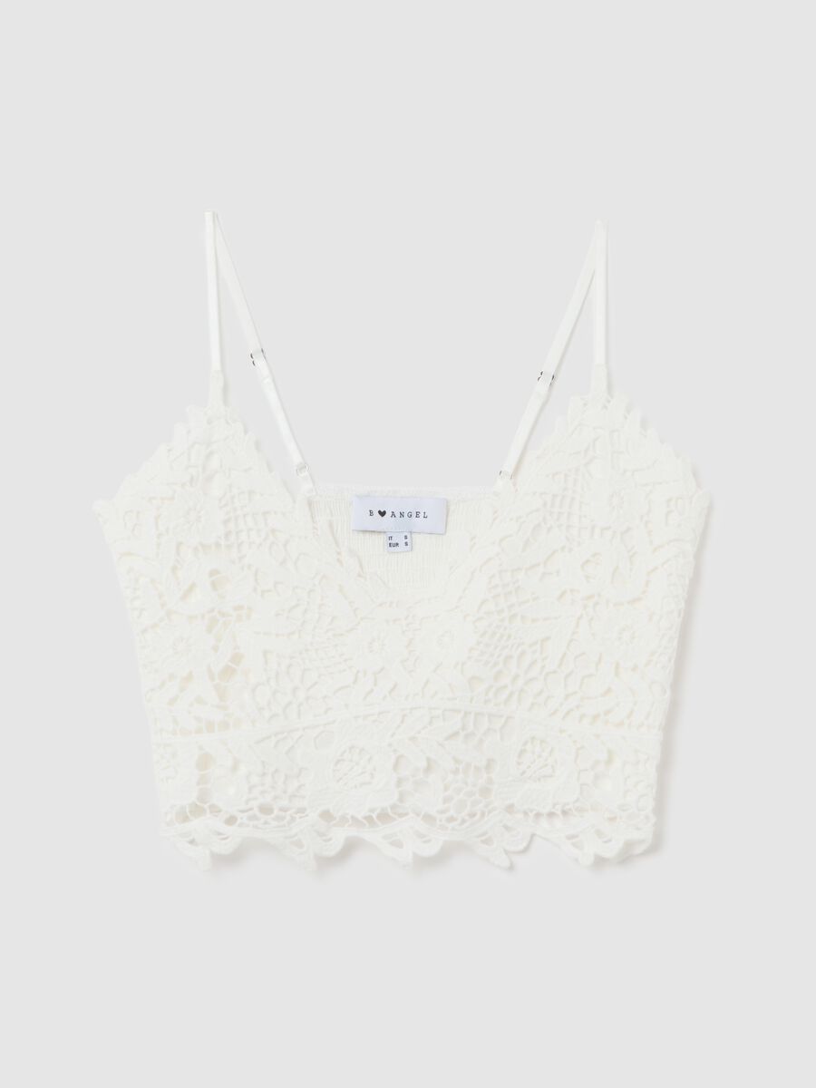 White lace top in pure cotton_4