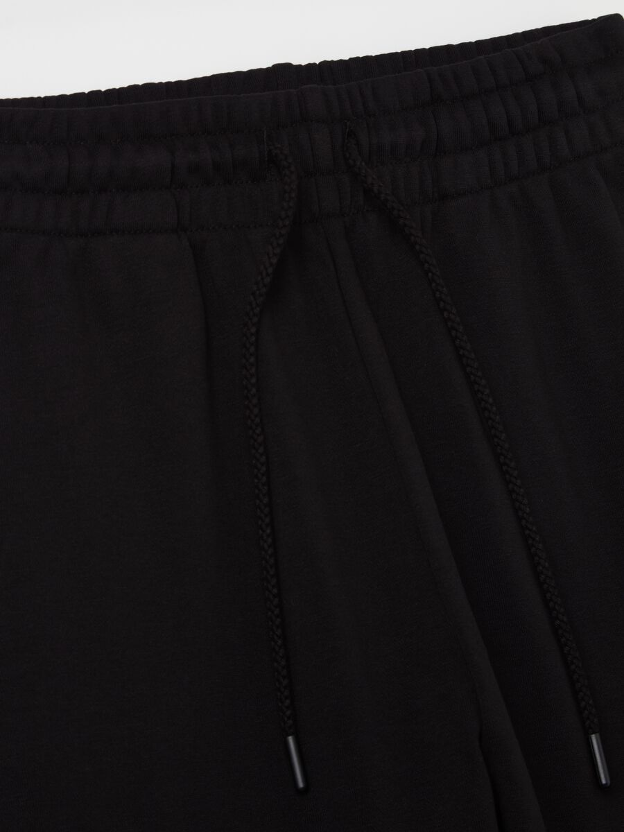 Essential joggers in fleece with drawstring_5