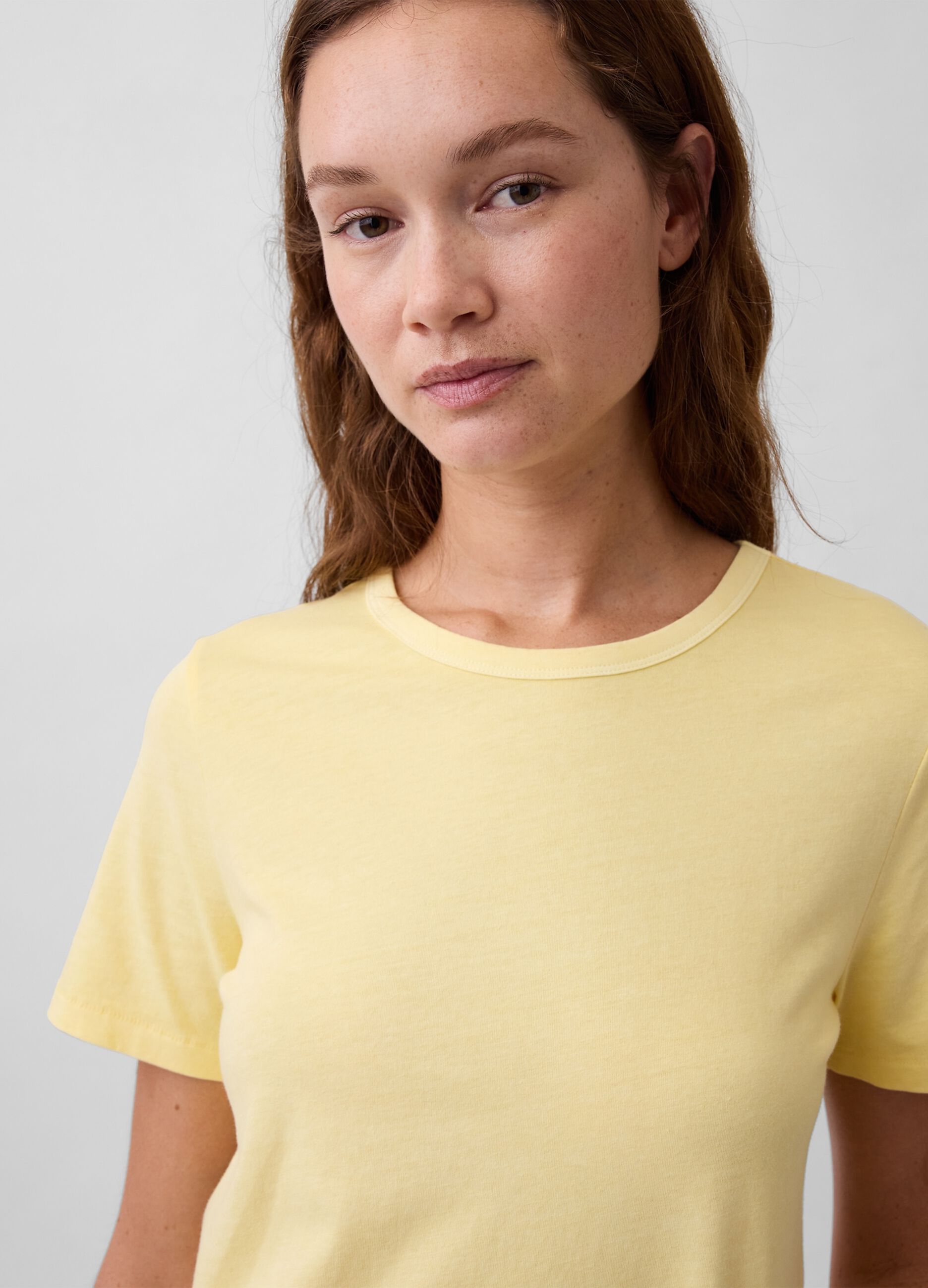 Short-sleeve pure cotton T-shirt