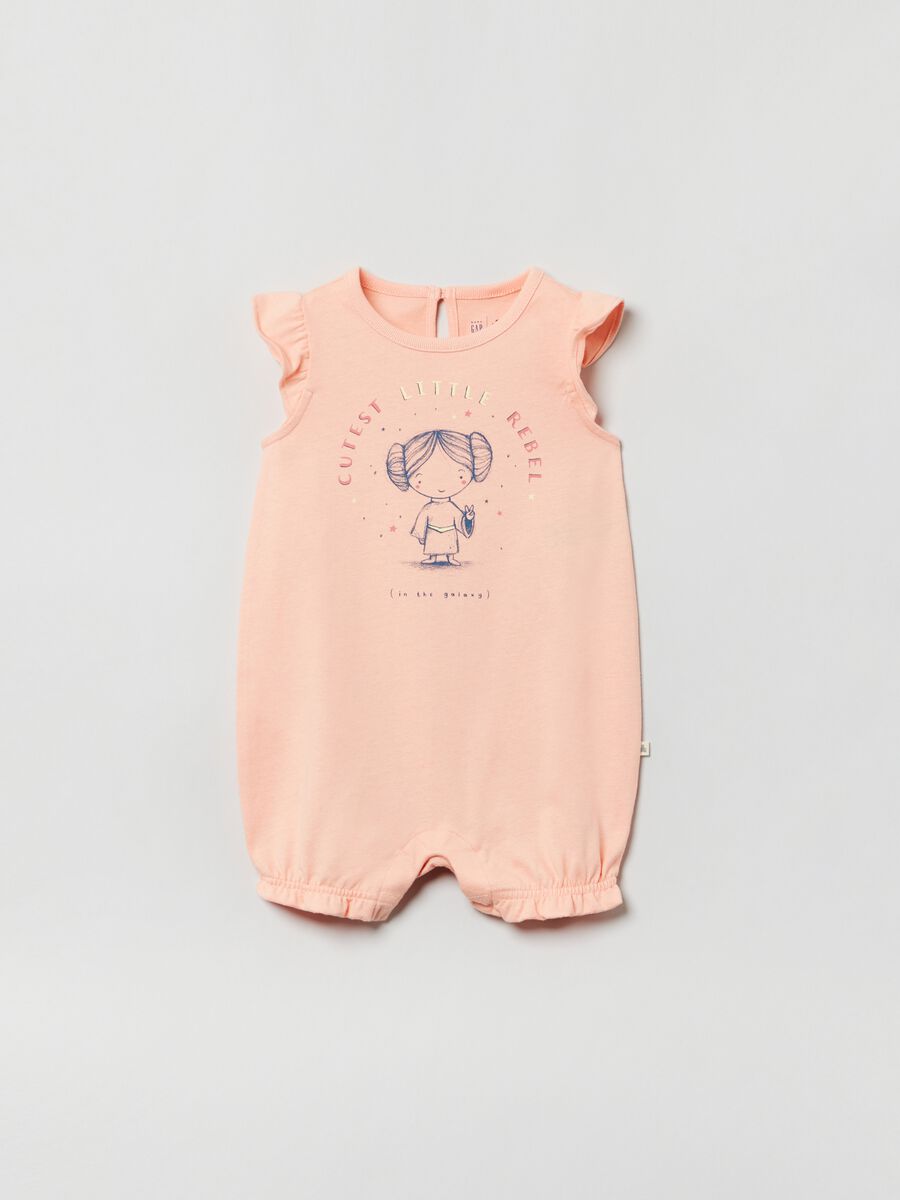 Sleeveless romper suit with print_0