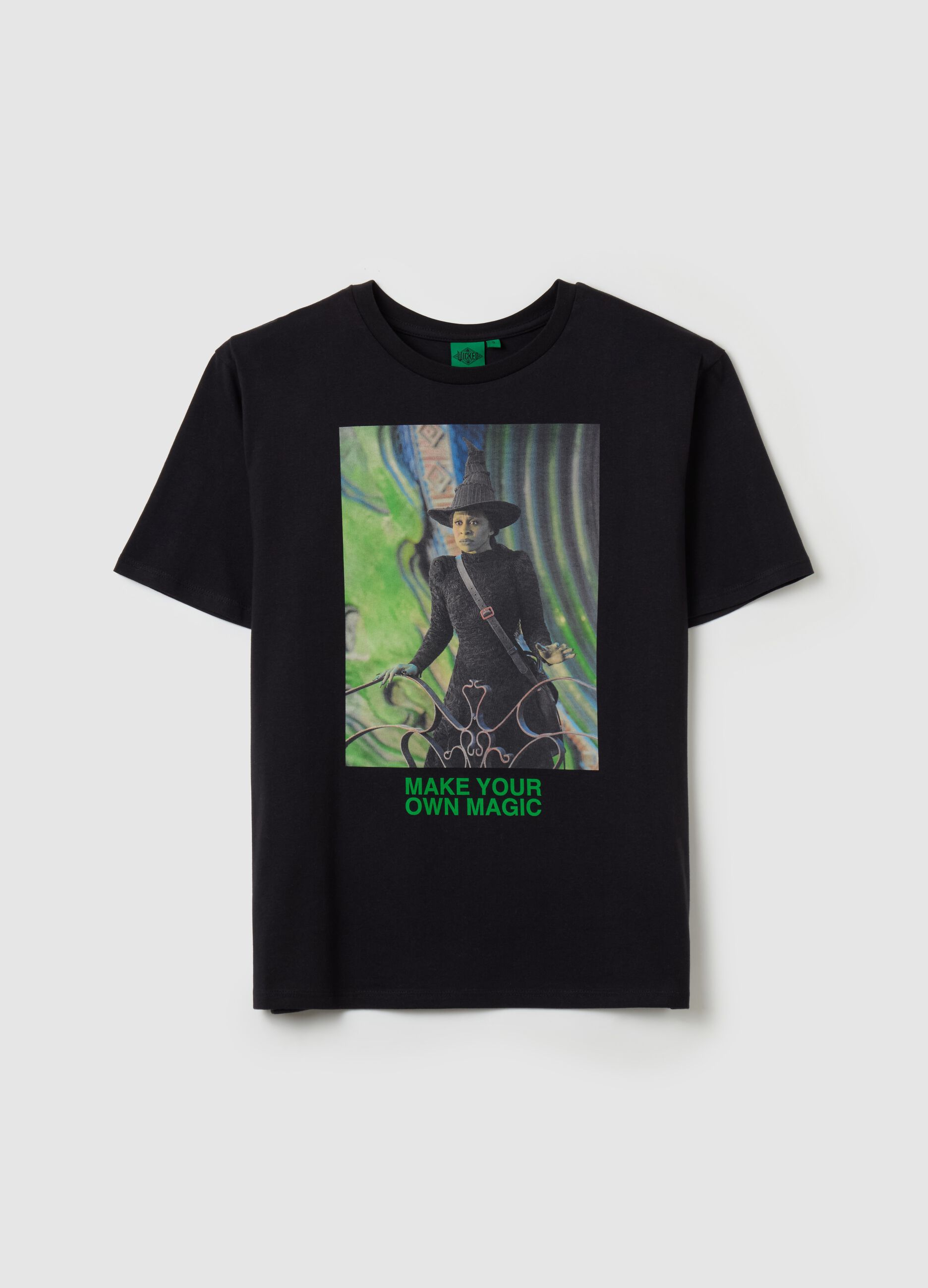 Relaxed-fit T-shirt with Wicked print