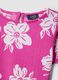 Girls' pink stretch fabric set with floral print_2