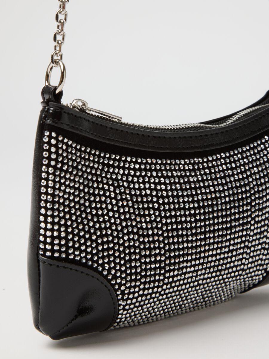 Multicolour clutch with sparkling details_2