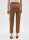 Brown Slim Fit Leggings_2
