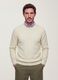 Maglia bianca girocollo in jersey knit regular fit_2