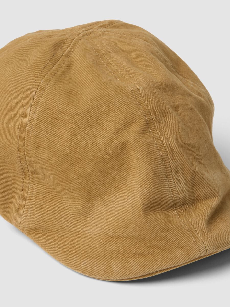 Coppola marrone in puro cotone_1