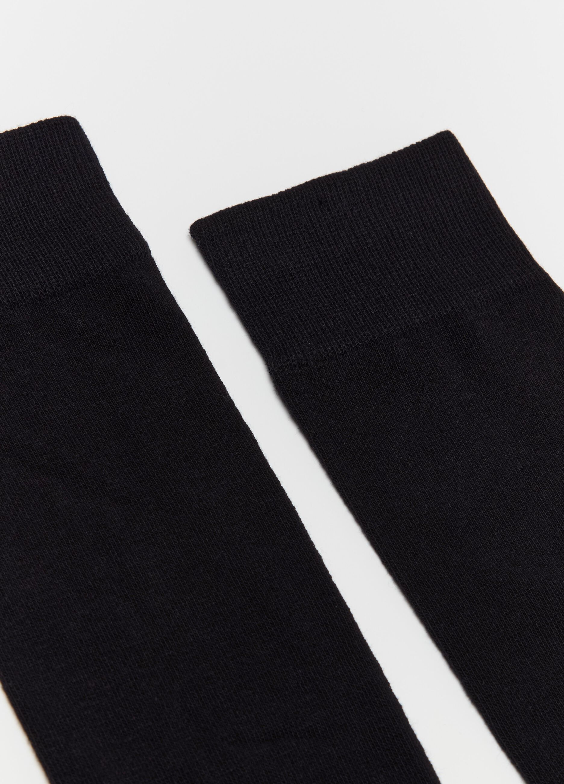 Three-pair pack long stretch socks