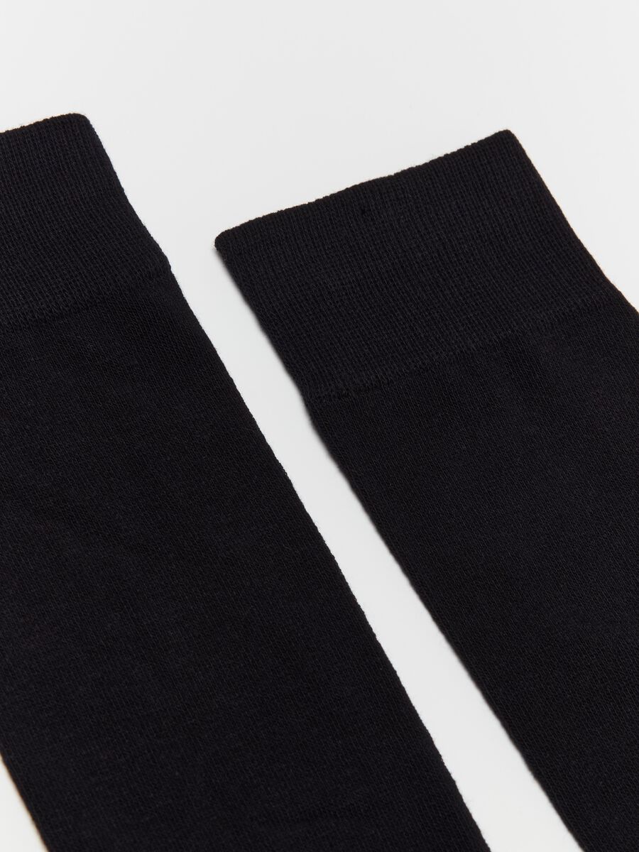 Three-pair pack long stretch socks_2
