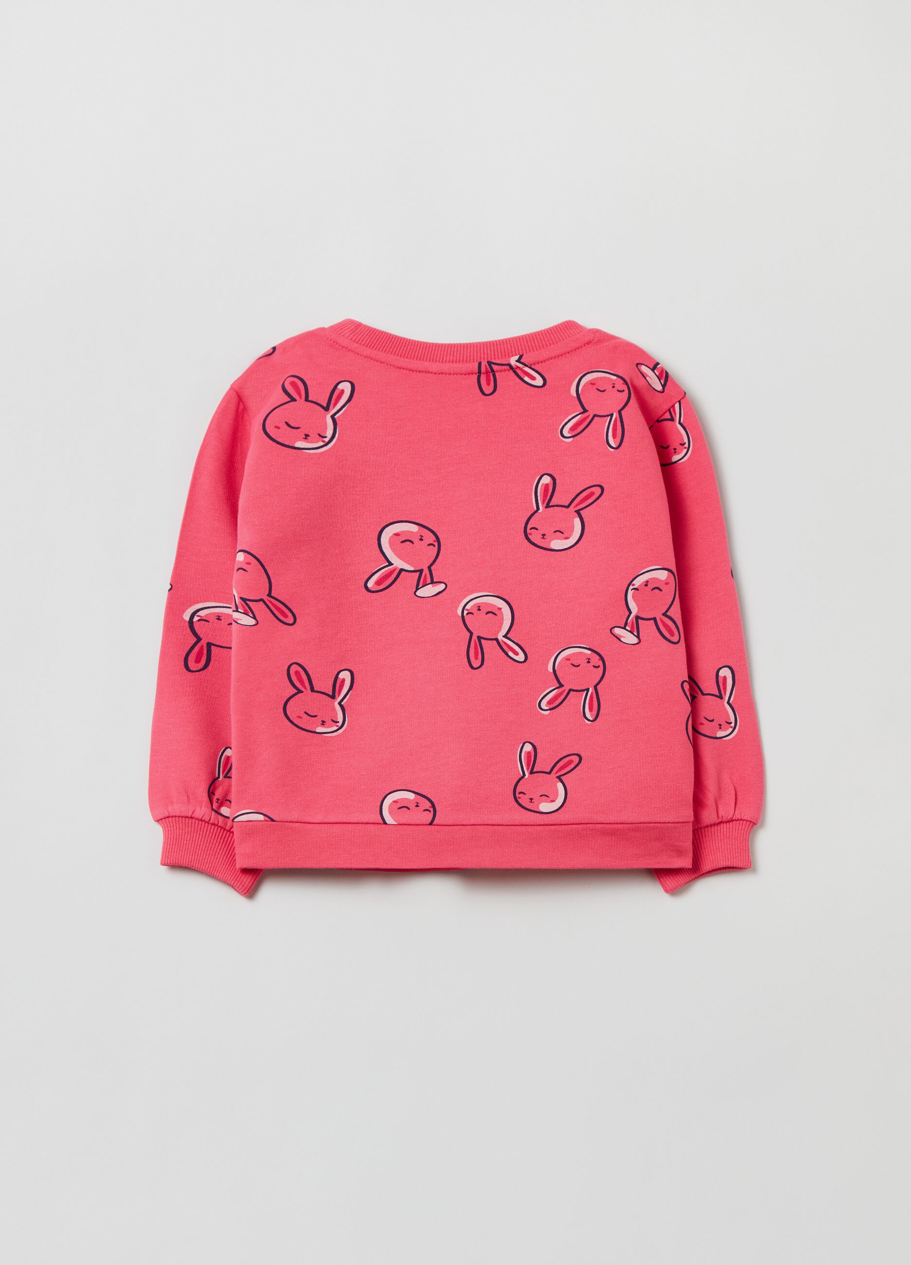 Felpa in French Terry con stampa