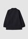 Black zip-up Pok&eacute;mon embroidered school apron for boys_1