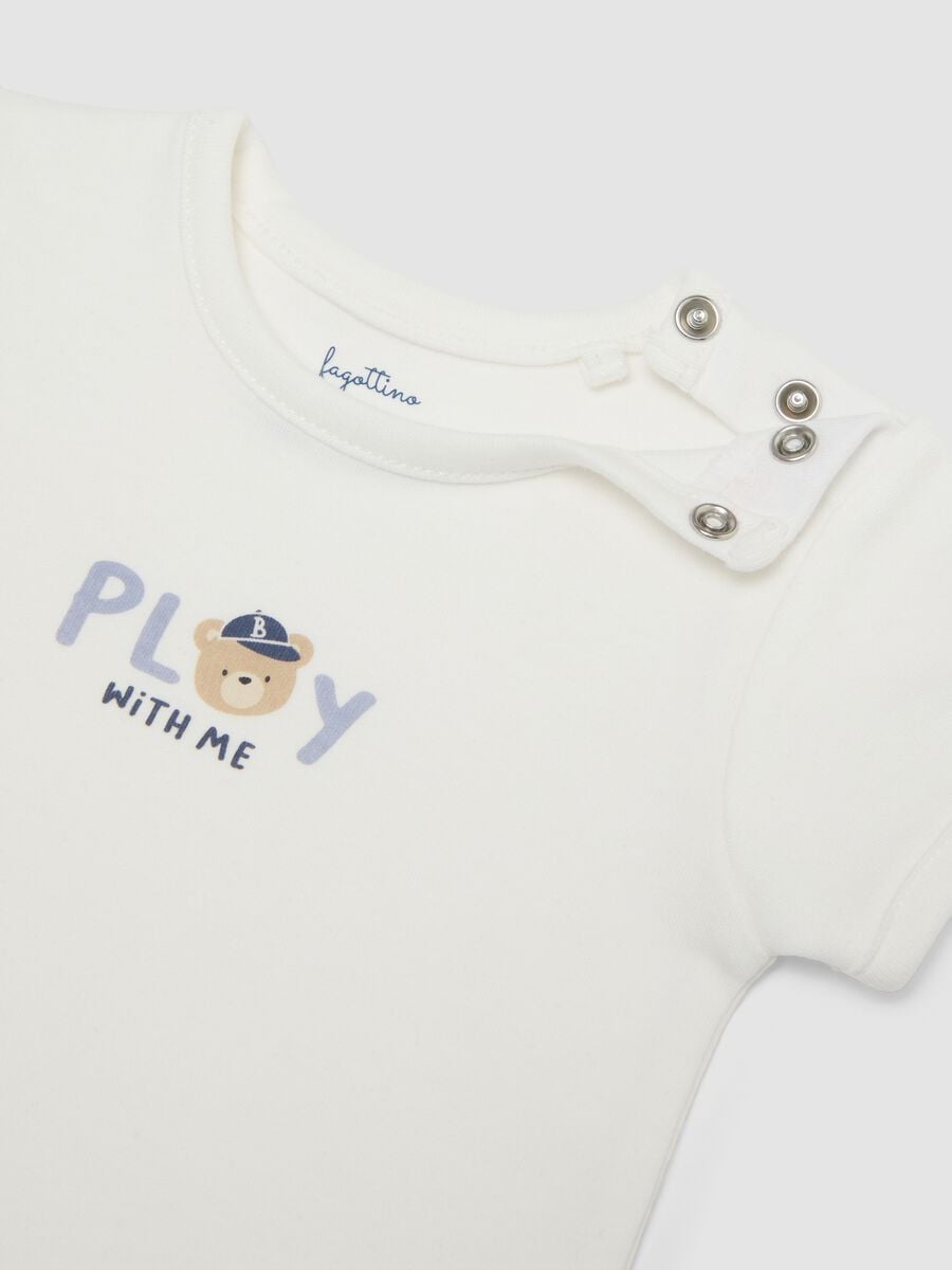 Tripack di body multicolor in puro cotone organico per neonato e bimbo_3
