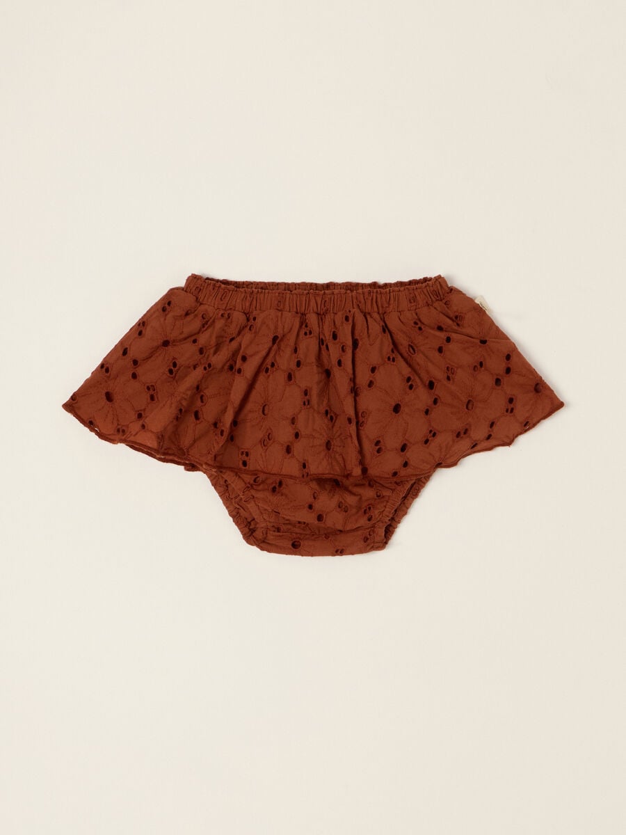 IANA Pure Cotton Broderie Anglaise Skirt_0