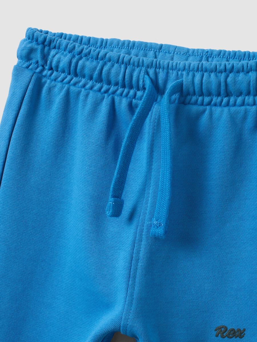 Completo jogging blu in puro cotone con stampe Toy Story per bimbo_2