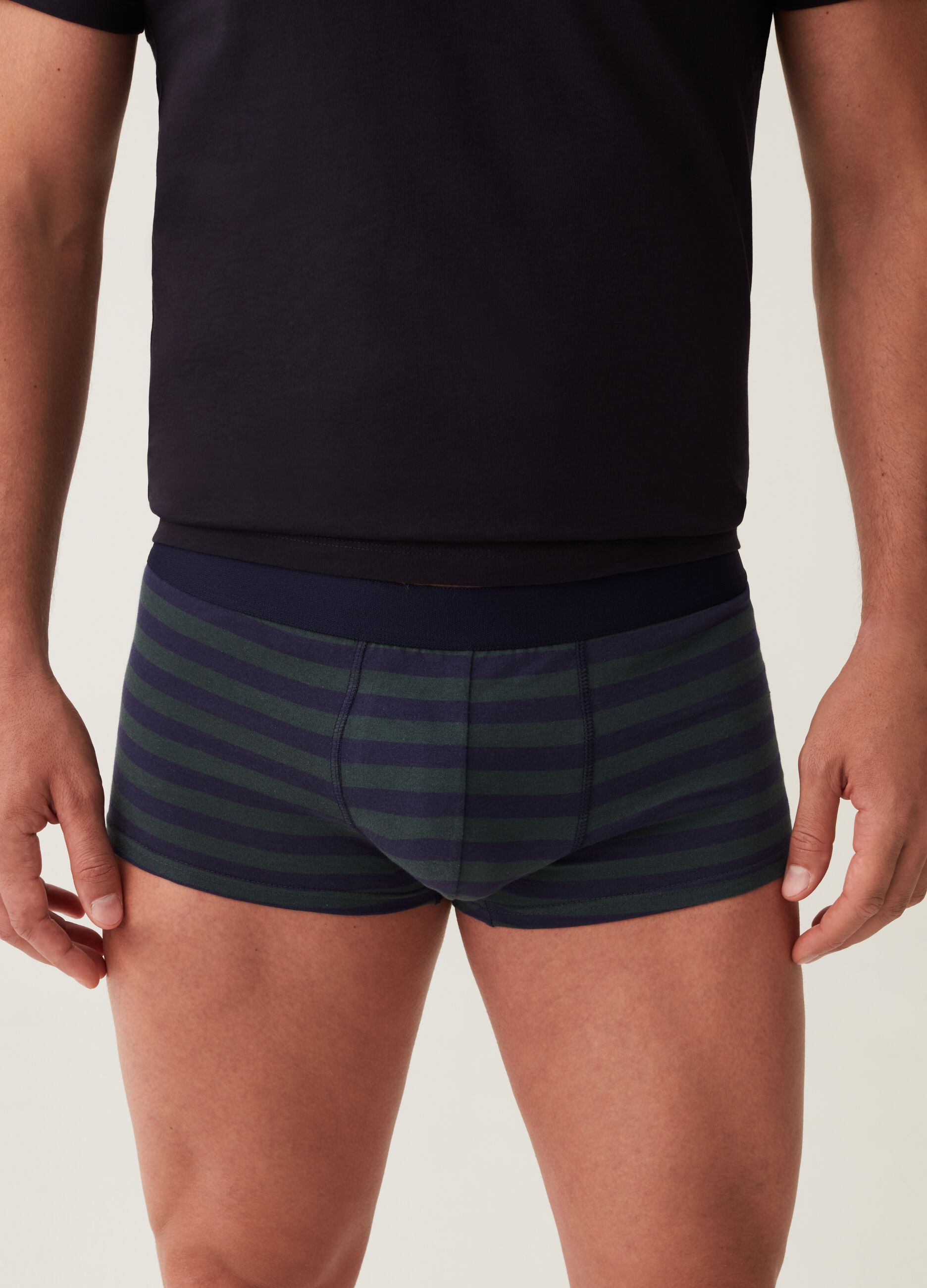 Set cinque boxer in cotone fantasia