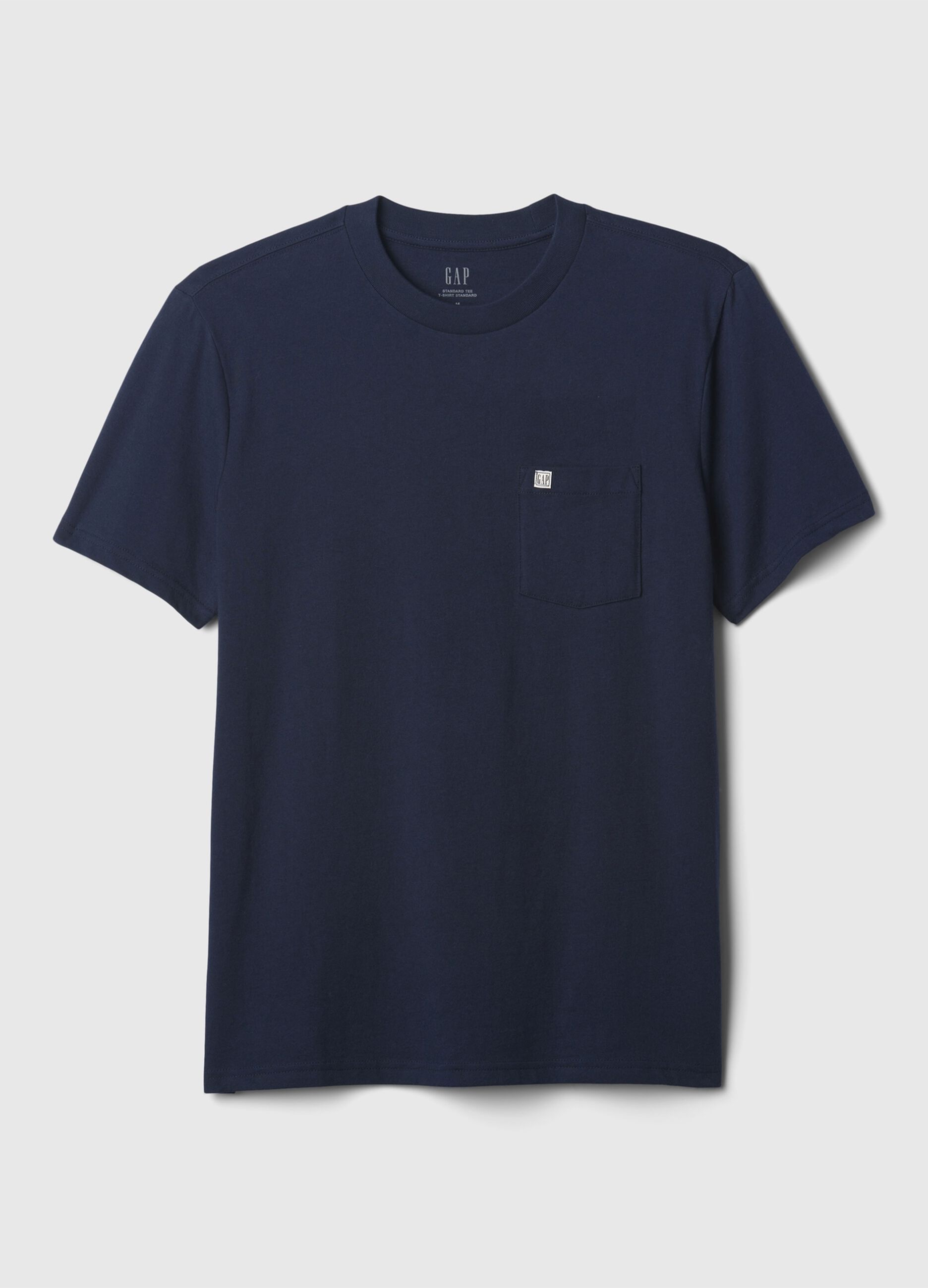 T-shirt in cotone con tasca