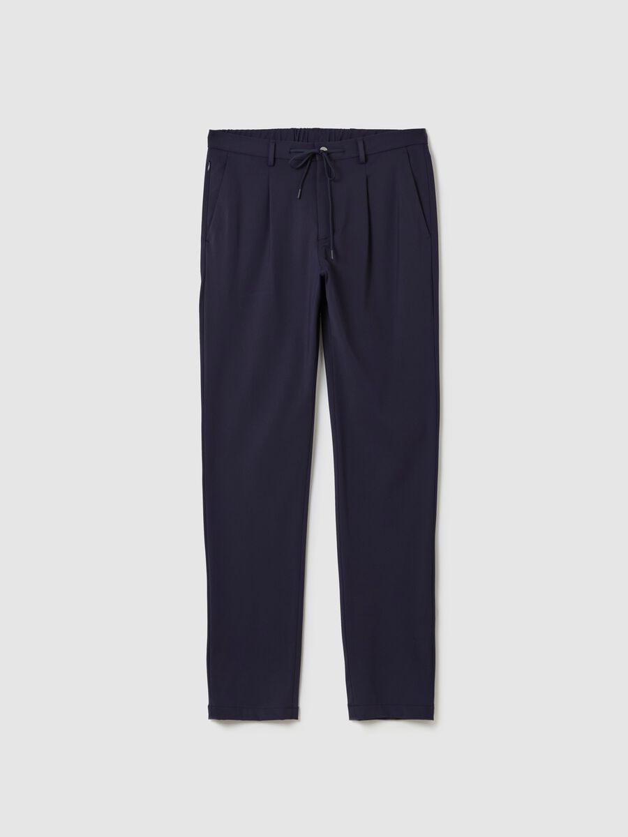 Tech trousers in technical fabric_1