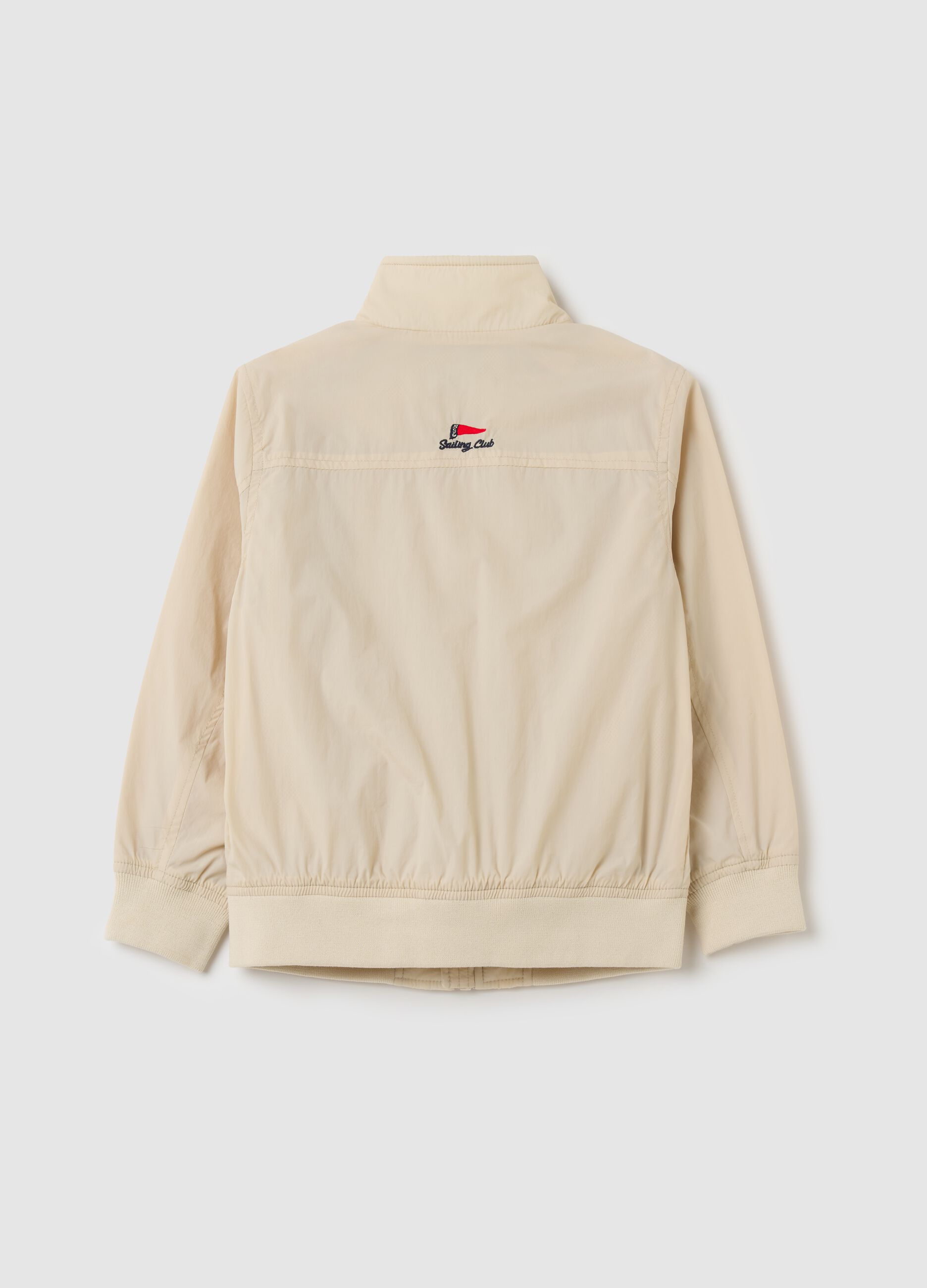 Giacca full-zip impermeabile "Sailor Club"