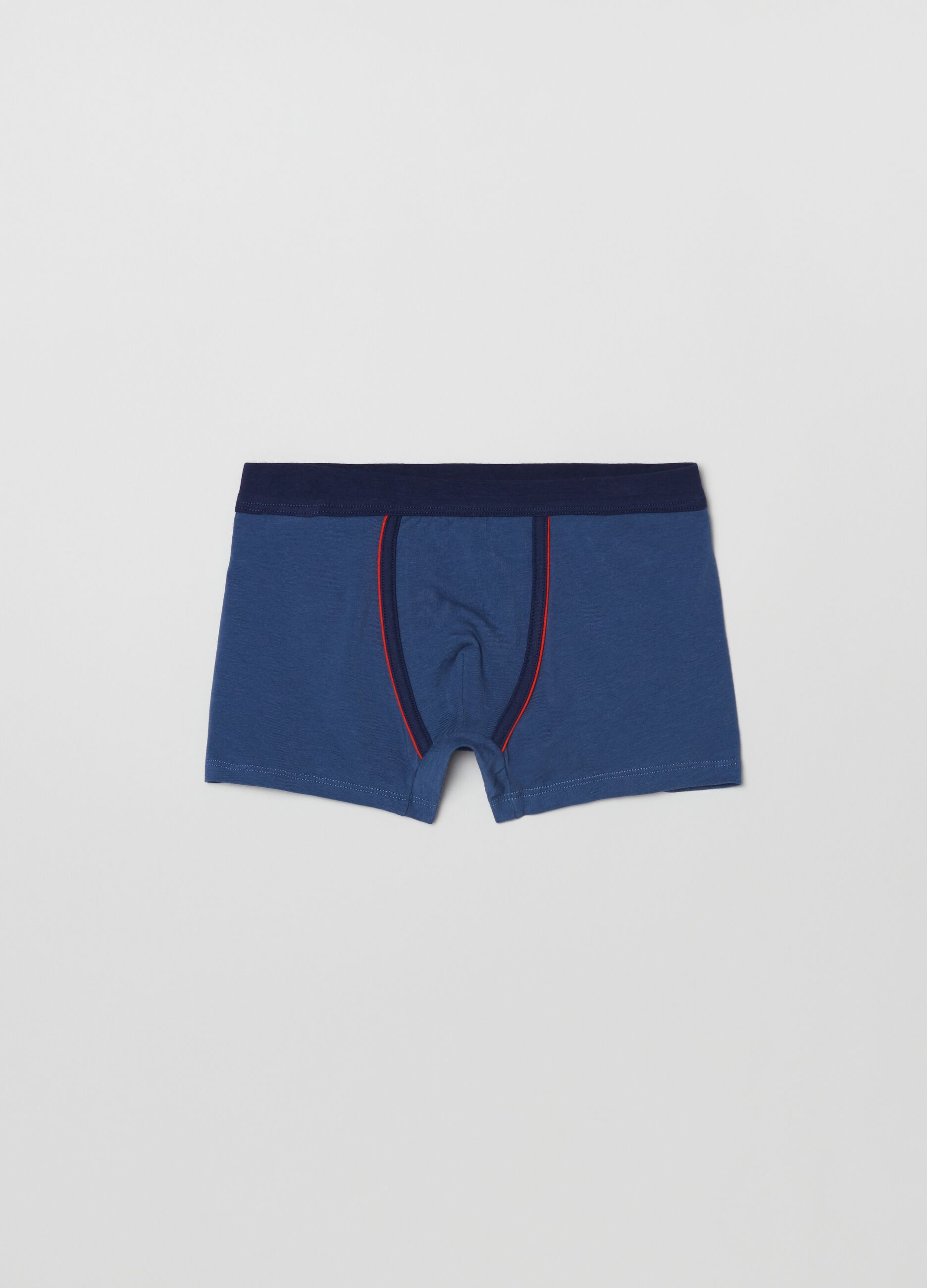 Boxer in cotone stretch _0