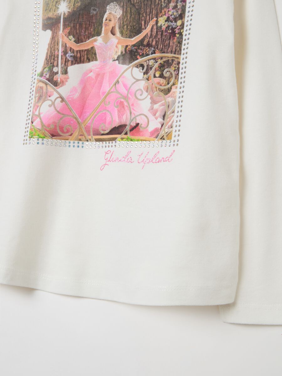 Long-sleeved T-shirt with Wicked print_3