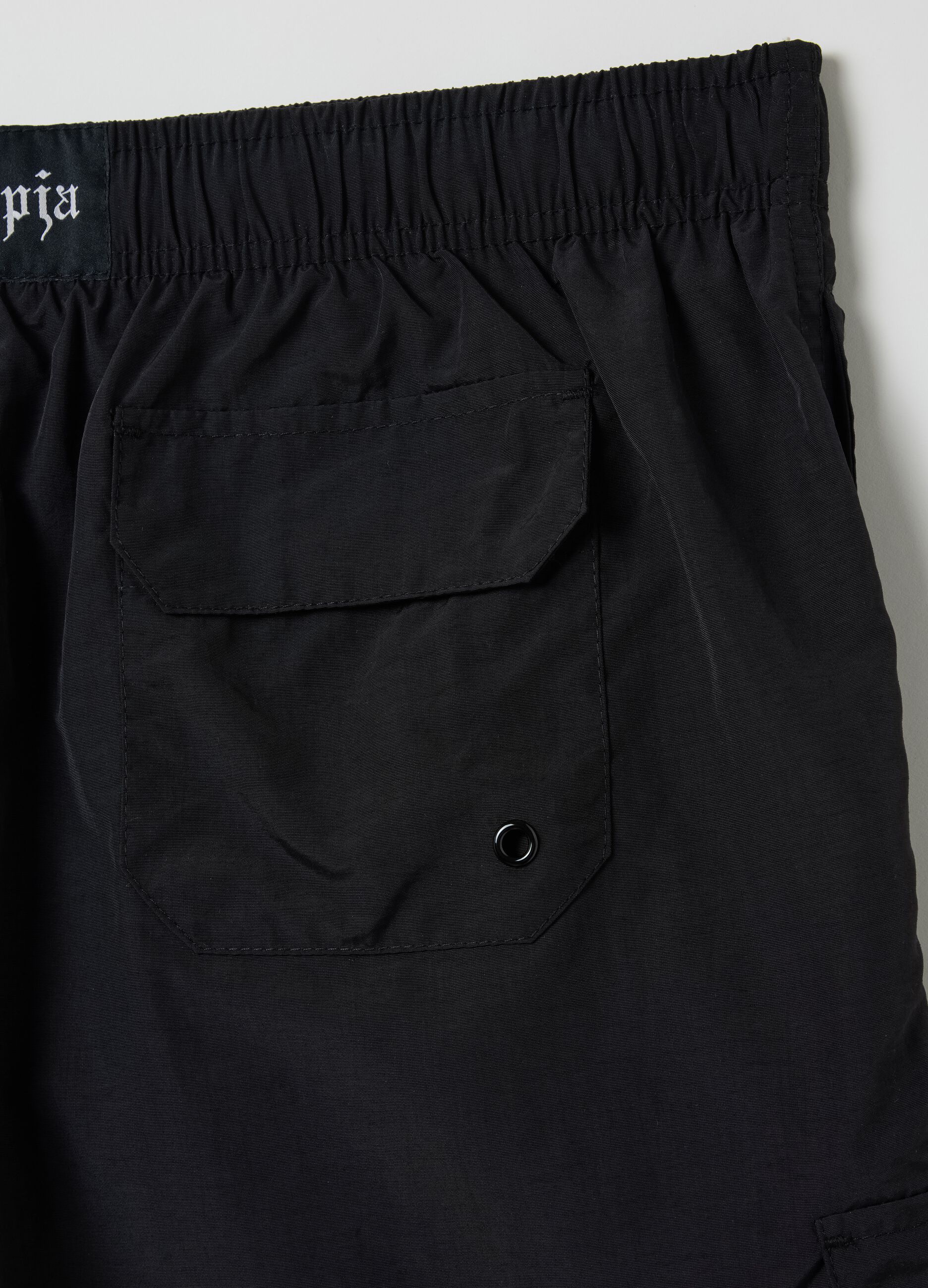 Cargo Swim Shorts Black