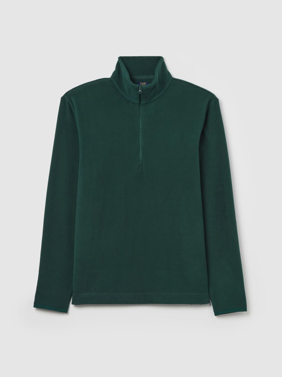 Felpa half-zip in pile_4