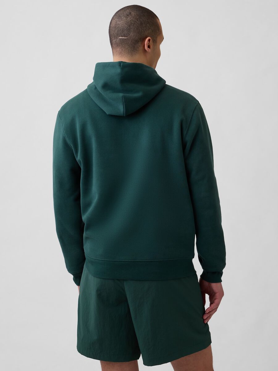 Cotton blend hoodie with logo_3