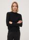 Black viscose-blend high-neck jumper, regular fit_2