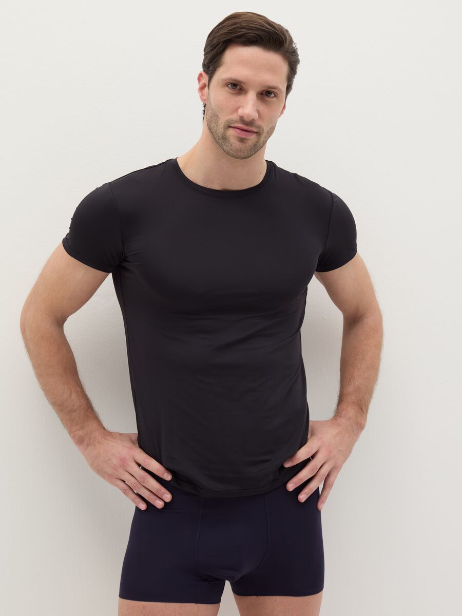 Two-pair pack midi boxer shorts in stretch modal_0