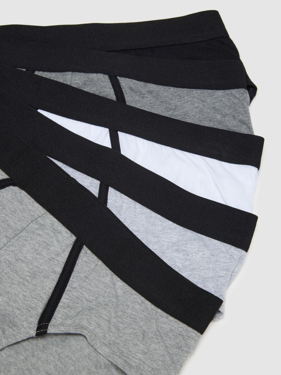 Set multipack slip in puro cotone grigio regular fit_5
