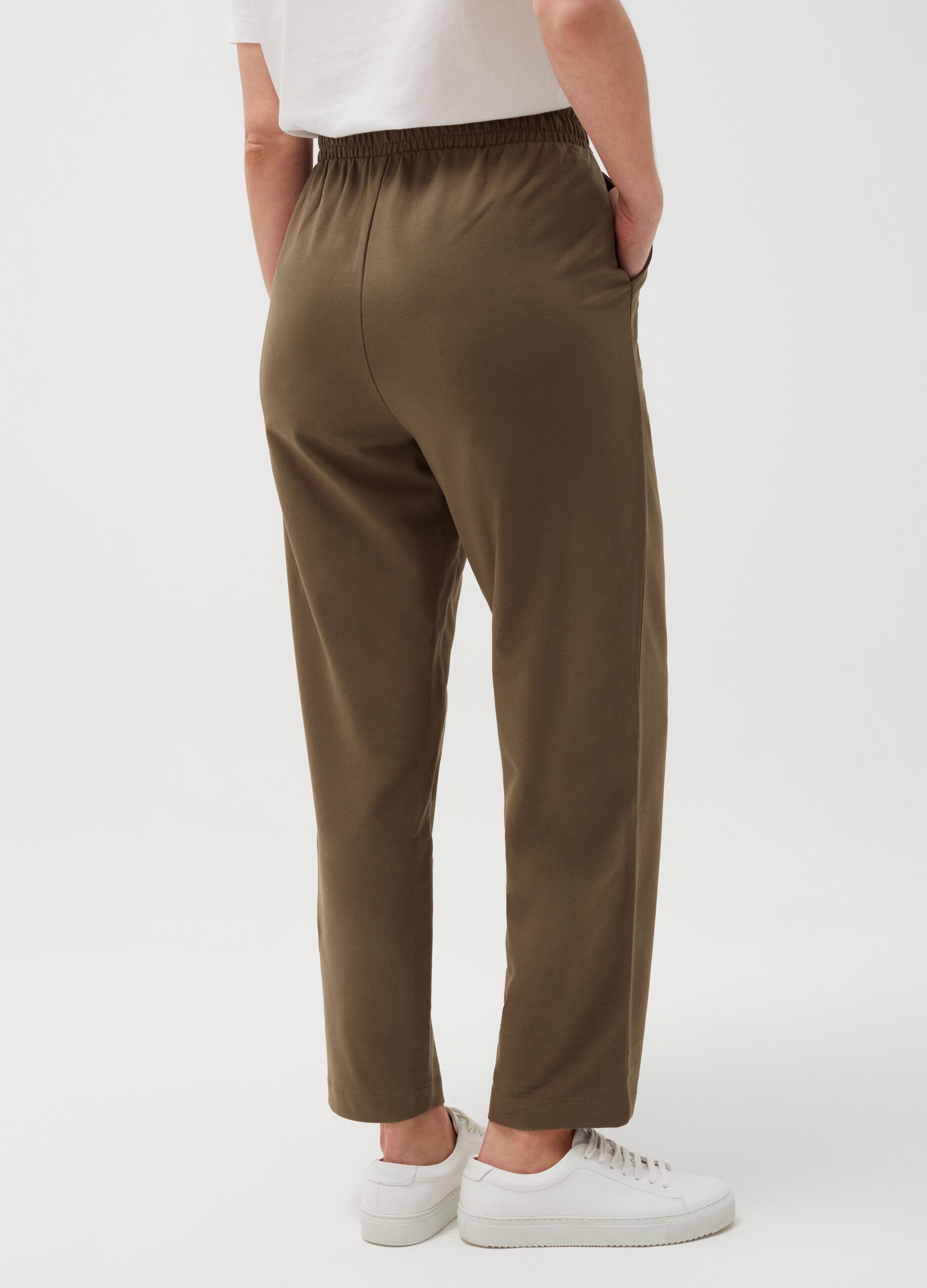 MYA Curvy comfort-fit trousers