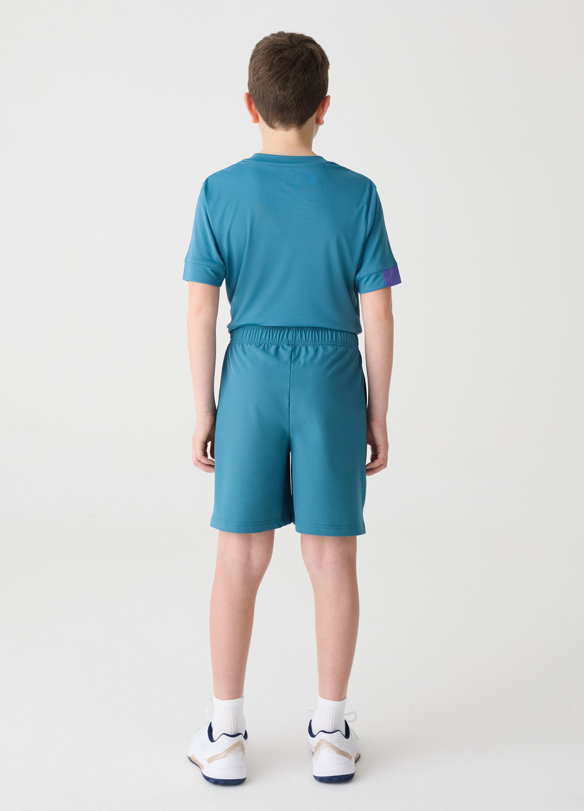 SLAZENGER Bermuda shorts in technical fabric