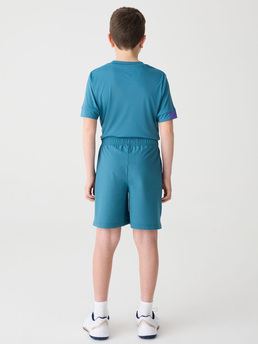 SLAZENGER Bermuda shorts in technical fabric_3