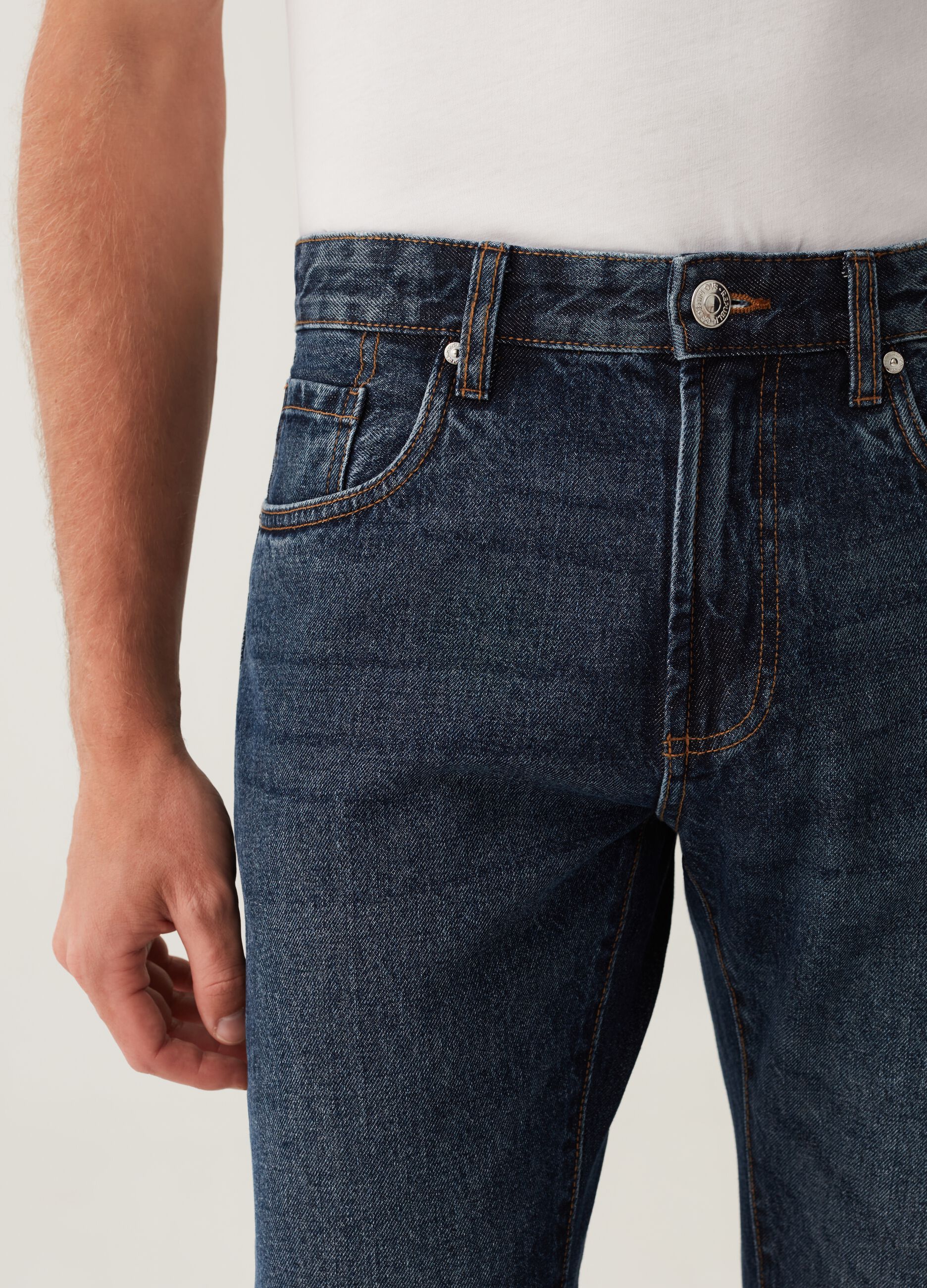 Jeans regular fit acid wash_3