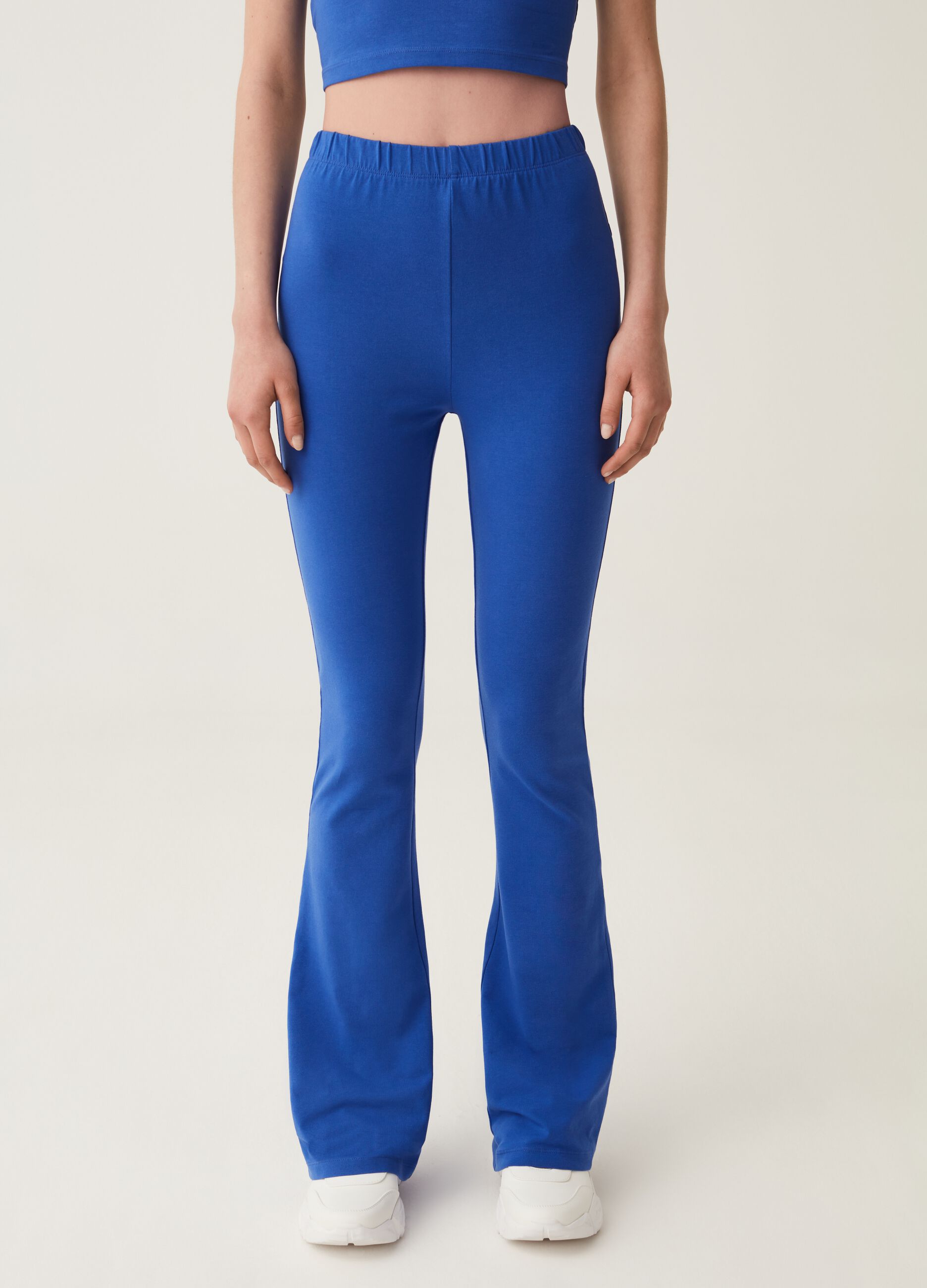 Leggings flare fit in jersey Baby Angel_1