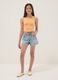 Girls&rsquo; light blue pure cotton denim shorts &ndash; regular fit_0