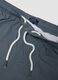 Grey regular-fit swim shorts with drawstring_5