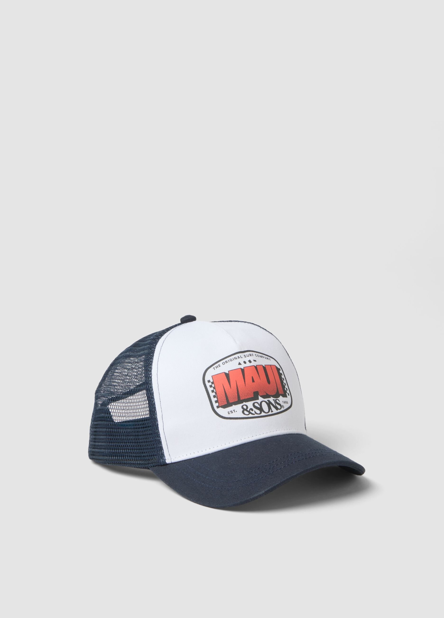 Multicolour pure cotton baseball cap