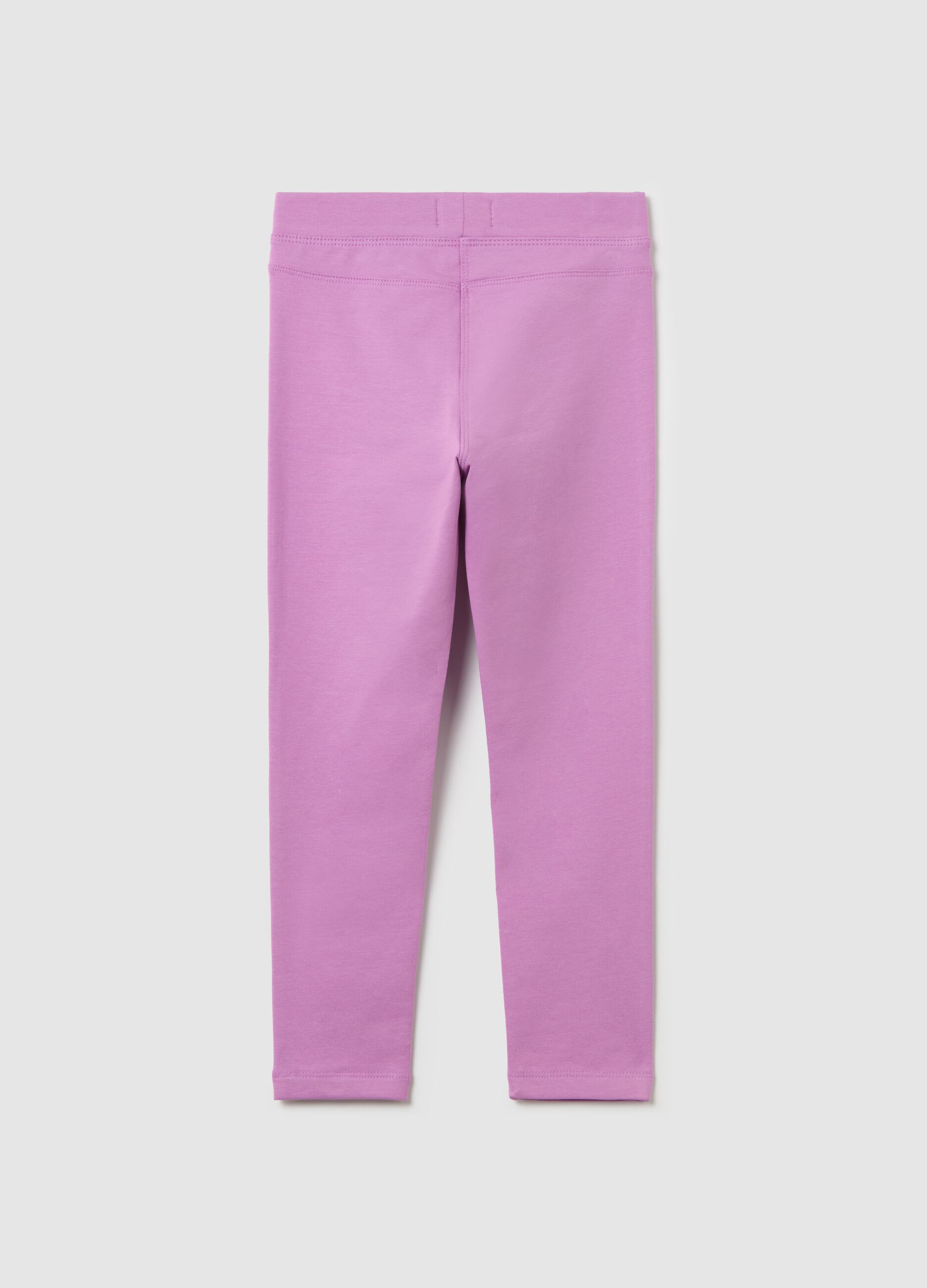 Stretch cotton treggings