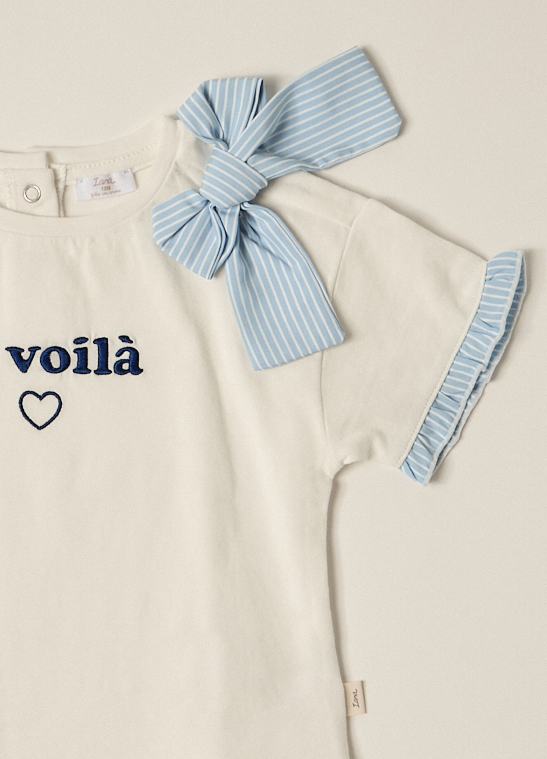 T-shirt in jersey di cotone stretch IANA donna
