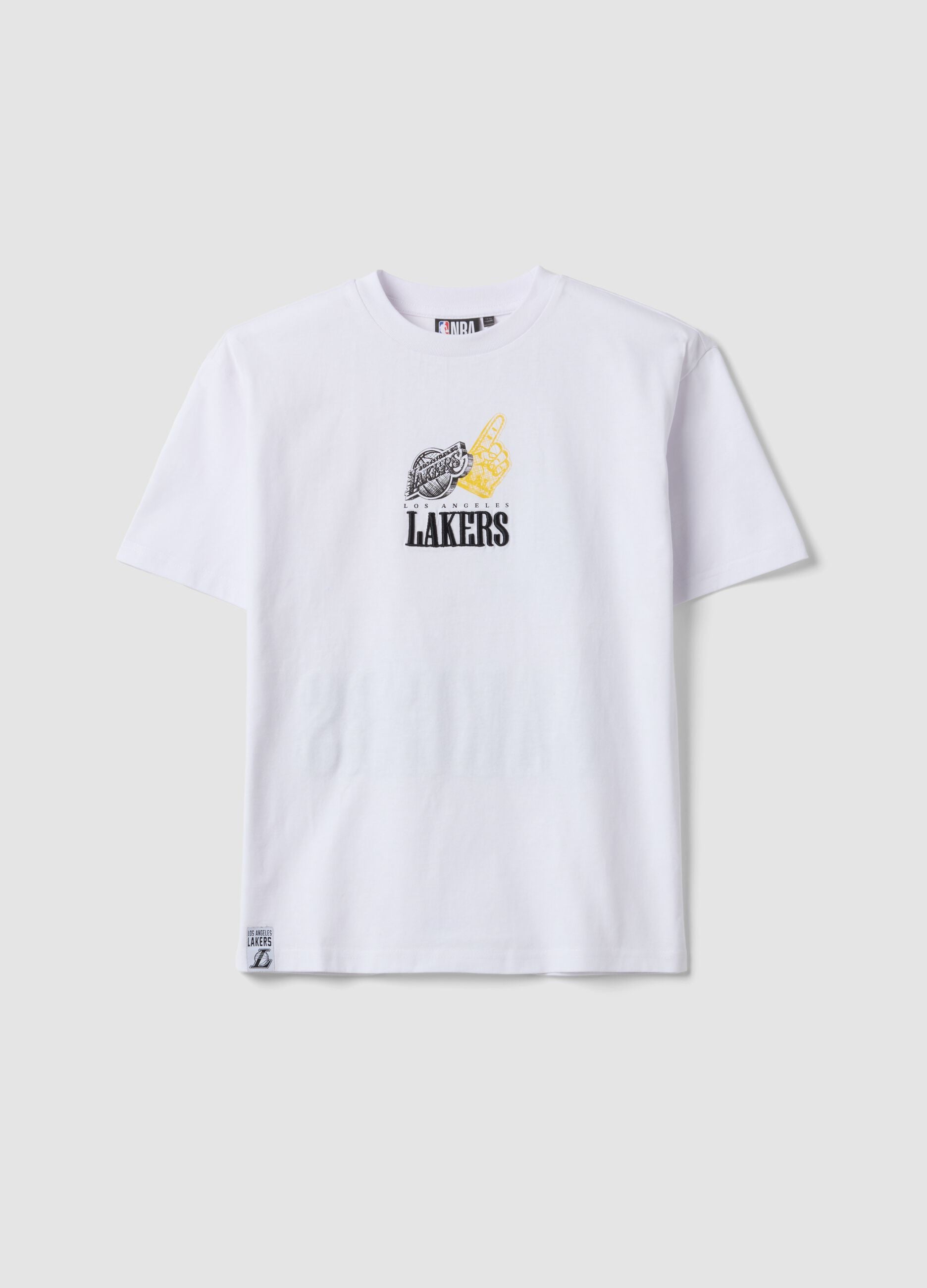 White short-sleeve pure cotton T-shirt