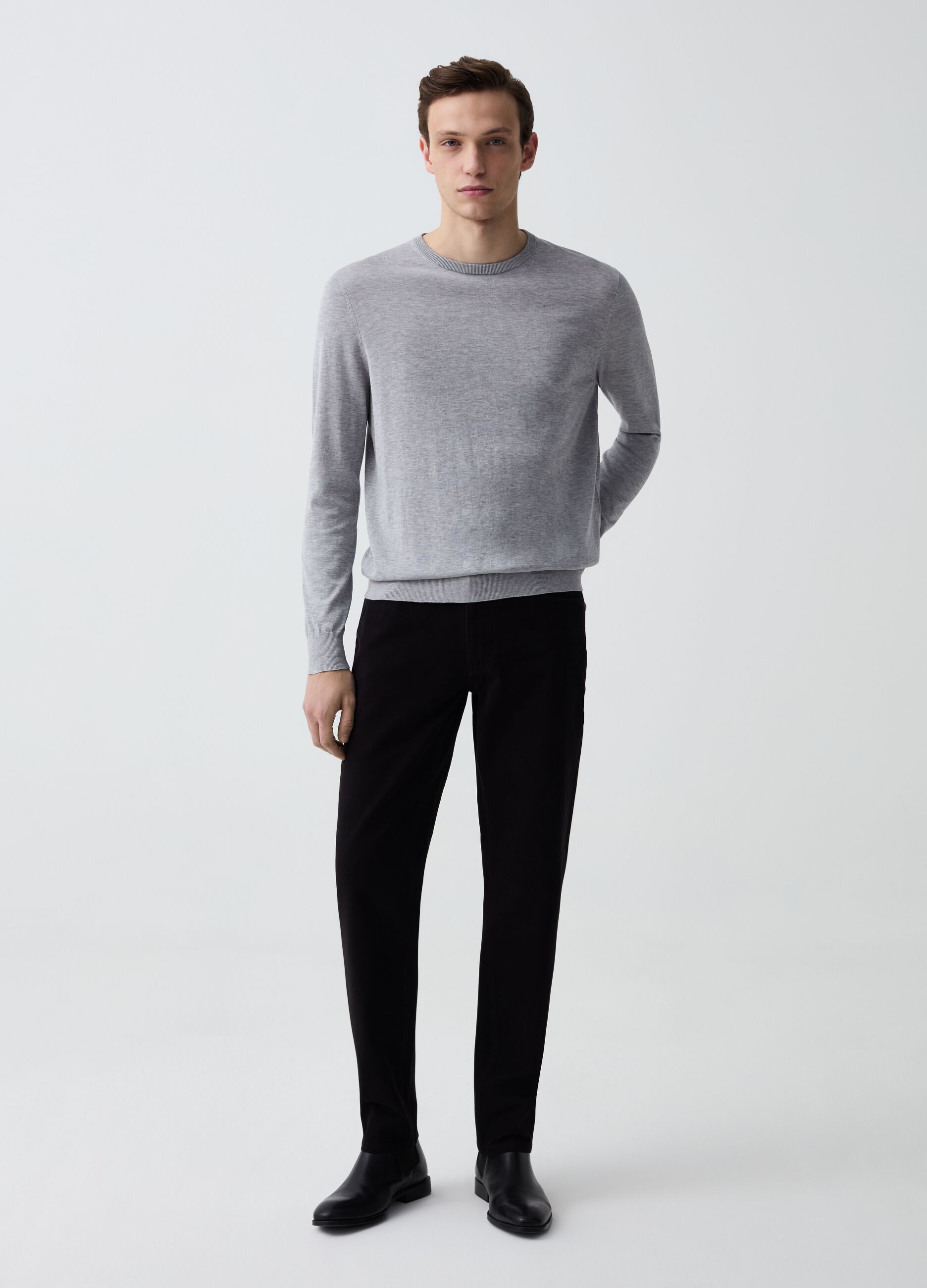 Regular-fit trousers with five pockets