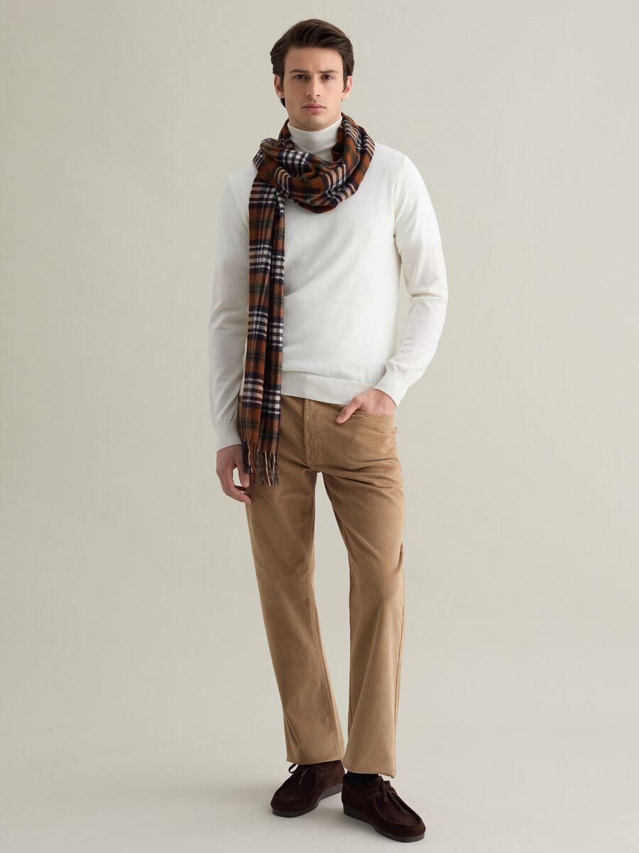 Turtle-neck Merino wool pullover_1