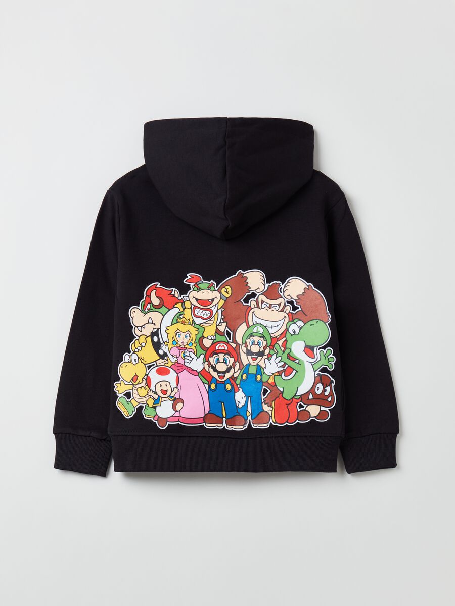 Full-zip con cappuccio stampa Super Mario™_1